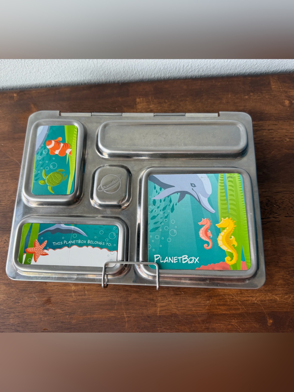 Planetbox stainless steel Rover metal lunchbox
